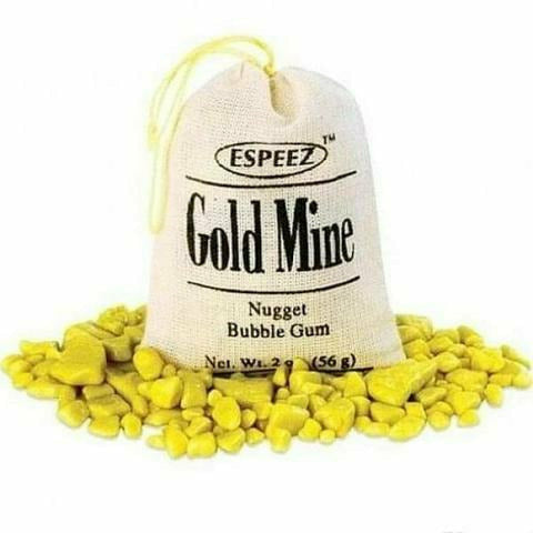 Redstone Foods Inc CANDY GOLD MINE NUGGET BUBBLE GUM