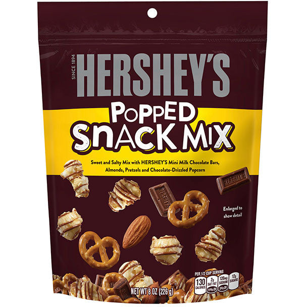 Redstone Foods Inc CANDY HERSHEYS BAG - POPPED SNACK MIX