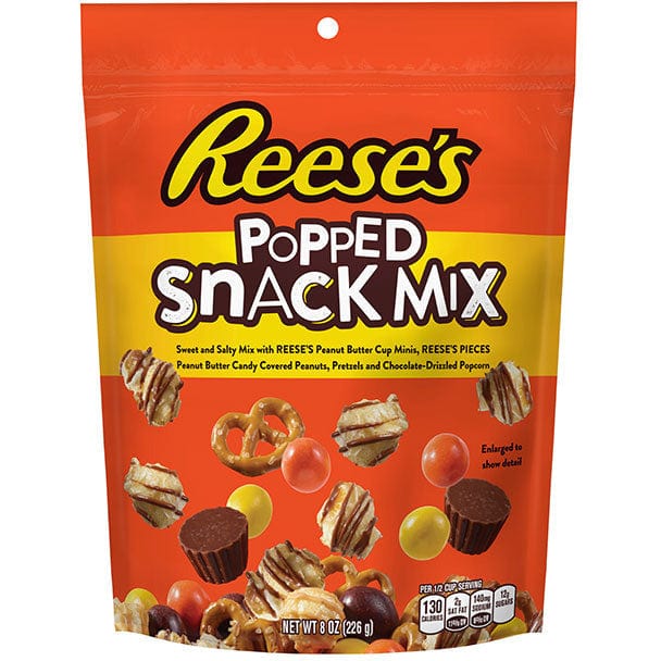 Redstone Foods Inc CANDY HERSHEYS BAG - REESES POPPED SNACK MIX
