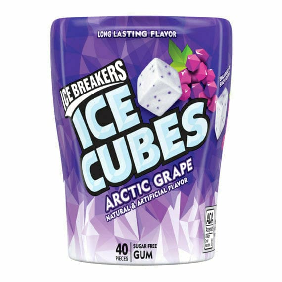 Redstone Foods Inc CANDY Ice Breakers Ice Cubes - Arctic Grape