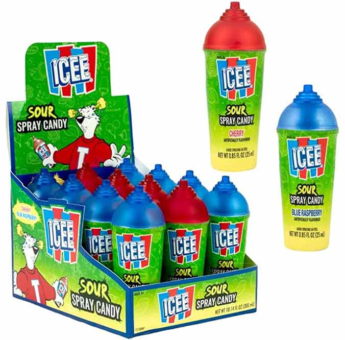 Redstone Foods Inc CANDY ICEE SOUR SPRAY CANDY