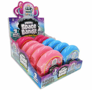 Redstone Foods Inc CANDY KIDSMANIA FRUITY SPACE BANDIT BUBBLE GUM TAPE