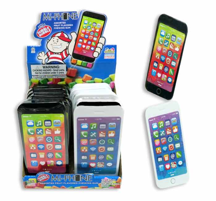 Redstone Foods Inc CANDY KIDSMANIA MI-PHONE WITH DUBBLE BUBBLE CHEWING GUM