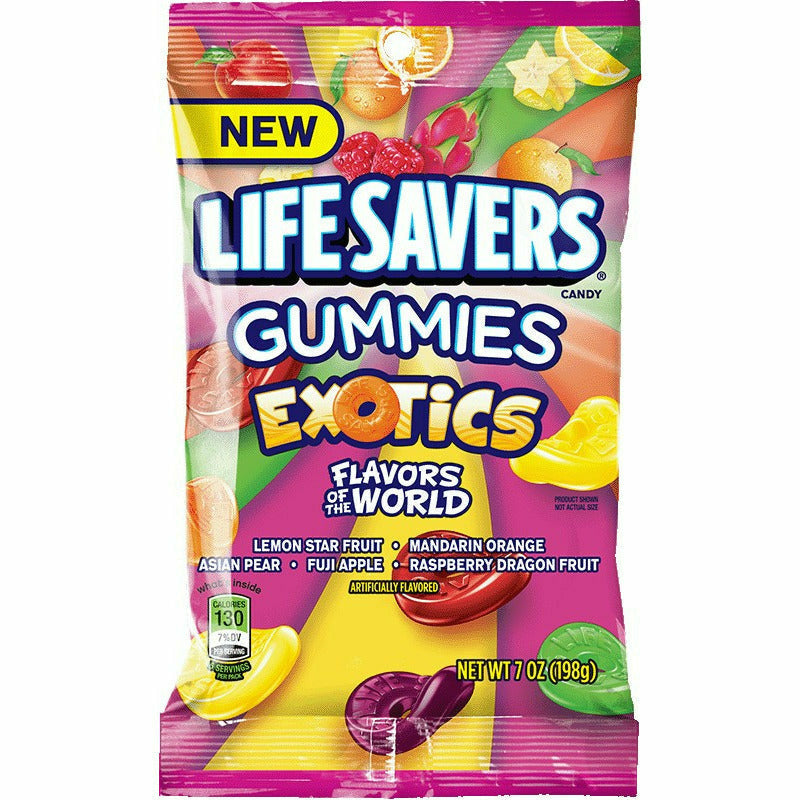Redstone Foods Inc CANDY Lifesavers Gummies - Exotics