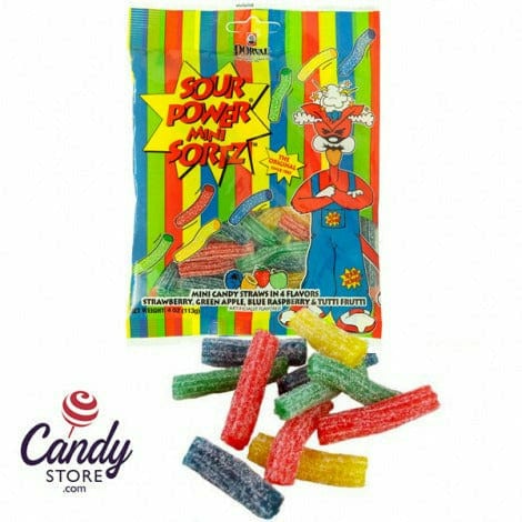Redstone Foods Inc CANDY Mini Sour Power Candy Straws