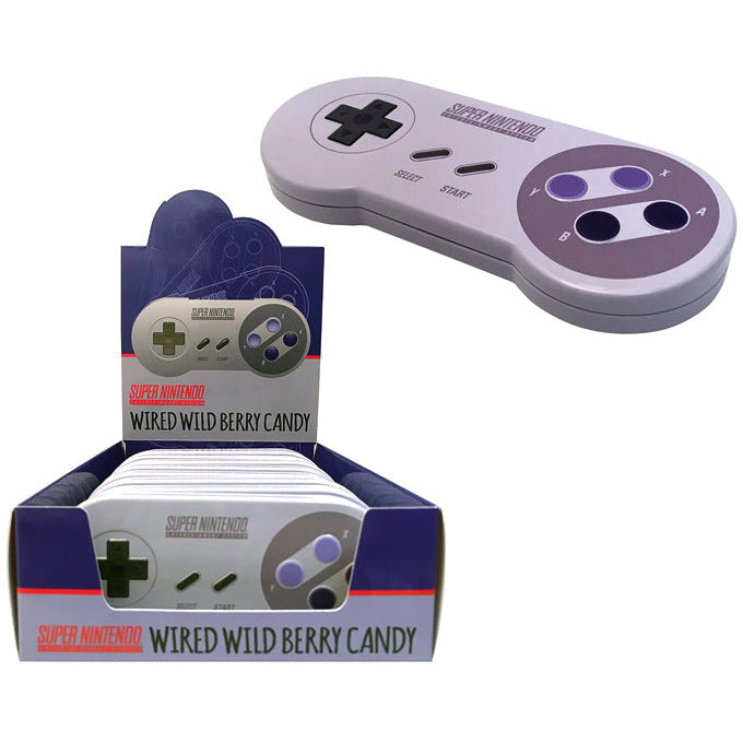 Redstone Foods Inc CANDY NINTENDO CONTROLLER TIN W/ WILD BERRY CANDY