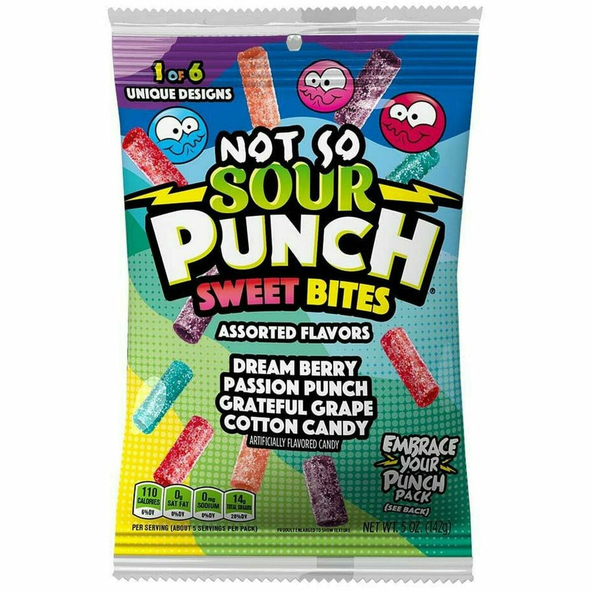 Redstone Foods Inc CANDY Sour Punch Bites - Not So Sour Sweet Bites