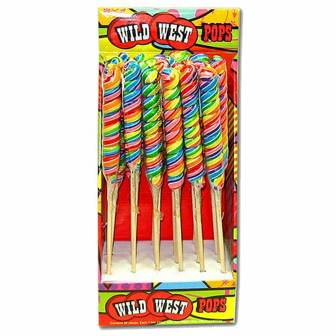 Redstone Foods Inc CANDY Twisty Lollipops - Wild West
