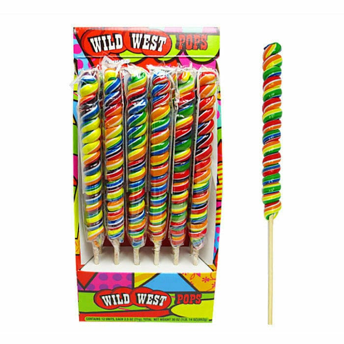 Redstone Foods Inc CANDY Wild West Twisty Lollipops