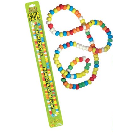 Redstone Foods Inc CANDY WORLDS BIGGEST SOUR CANDY NECKLACE