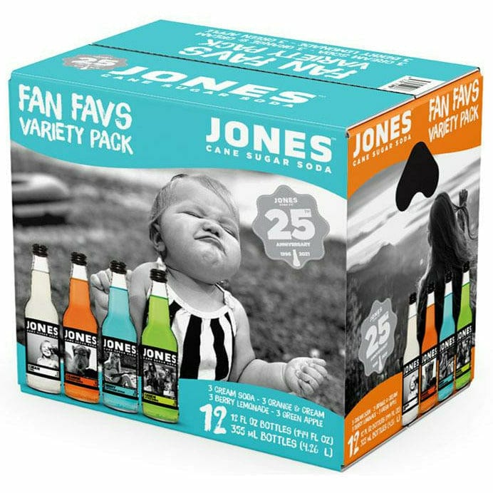 Redstone Foods Inc SODA JONES SODA - FAN FAVES VAR PK