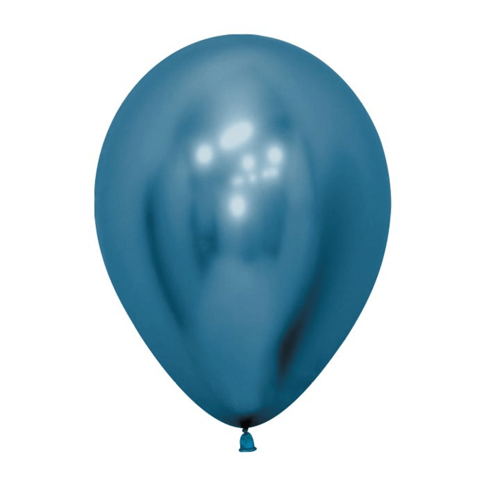 Reflex Blue Latex Balloon 50ct, 11"