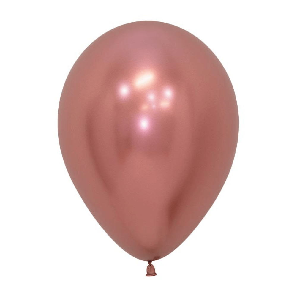 Reflex Rose Gold Latex Balloon 50ct, 11" 
