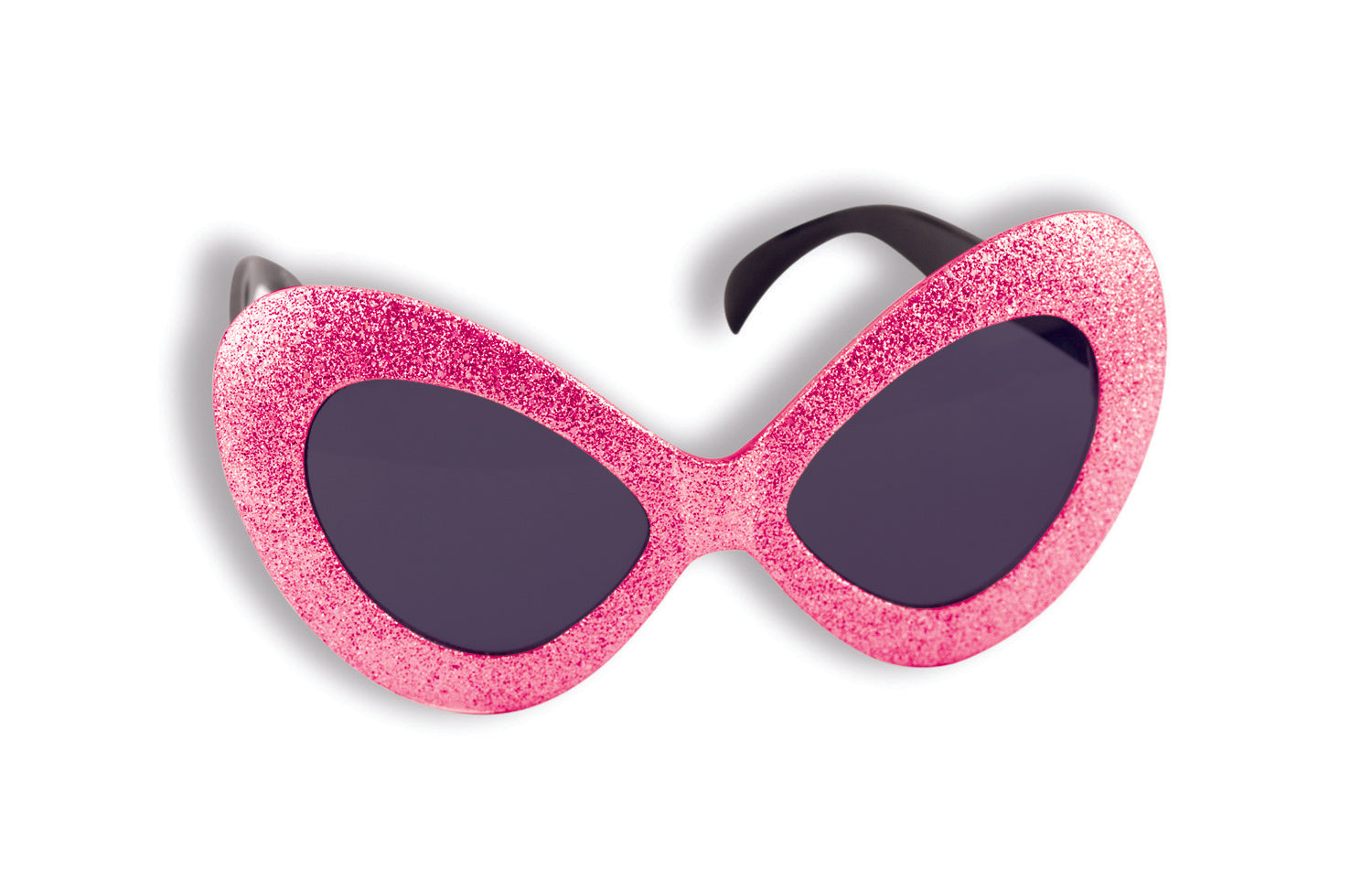 Rubie's COSTUMES: ACCESSORIES MOD GLITTER GLASSES-MAGENTA