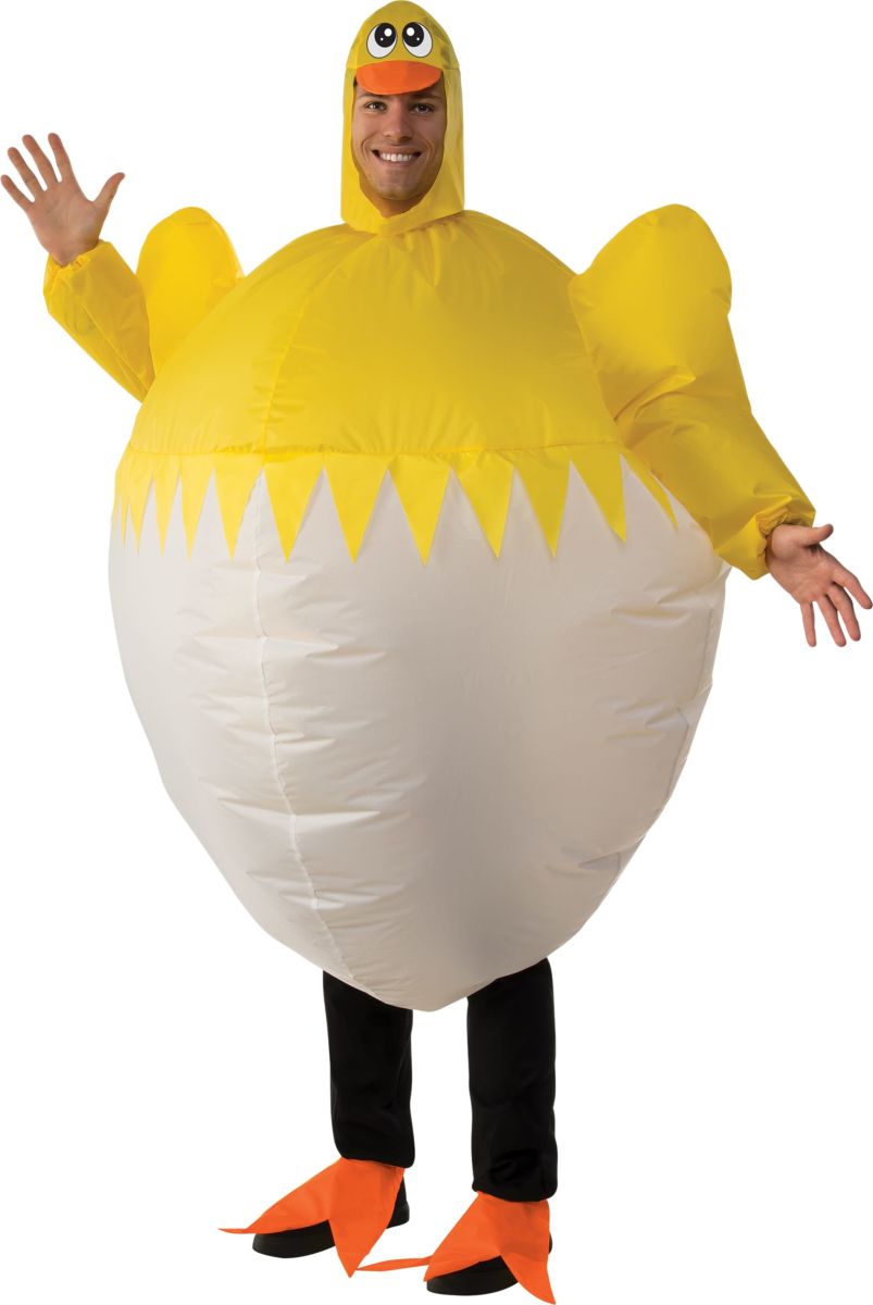 Rubie&#39;s Costumes COSTUMES Adult Inflatable Chick Costume