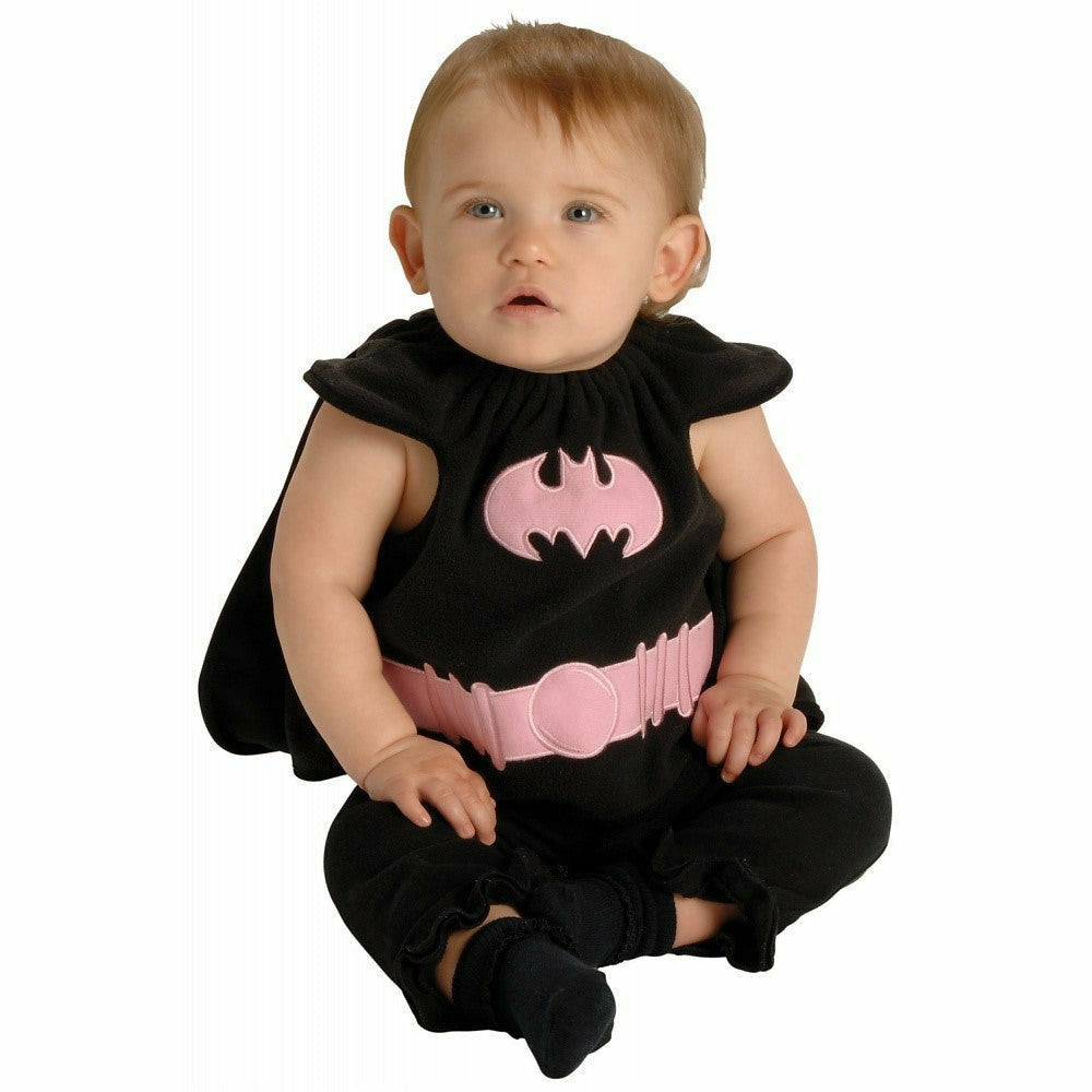 Rubie's Costumes COSTUMES Pink Newborn Batgirl Bib with Cape