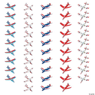 Airplanes from Around the World Foam Gliders