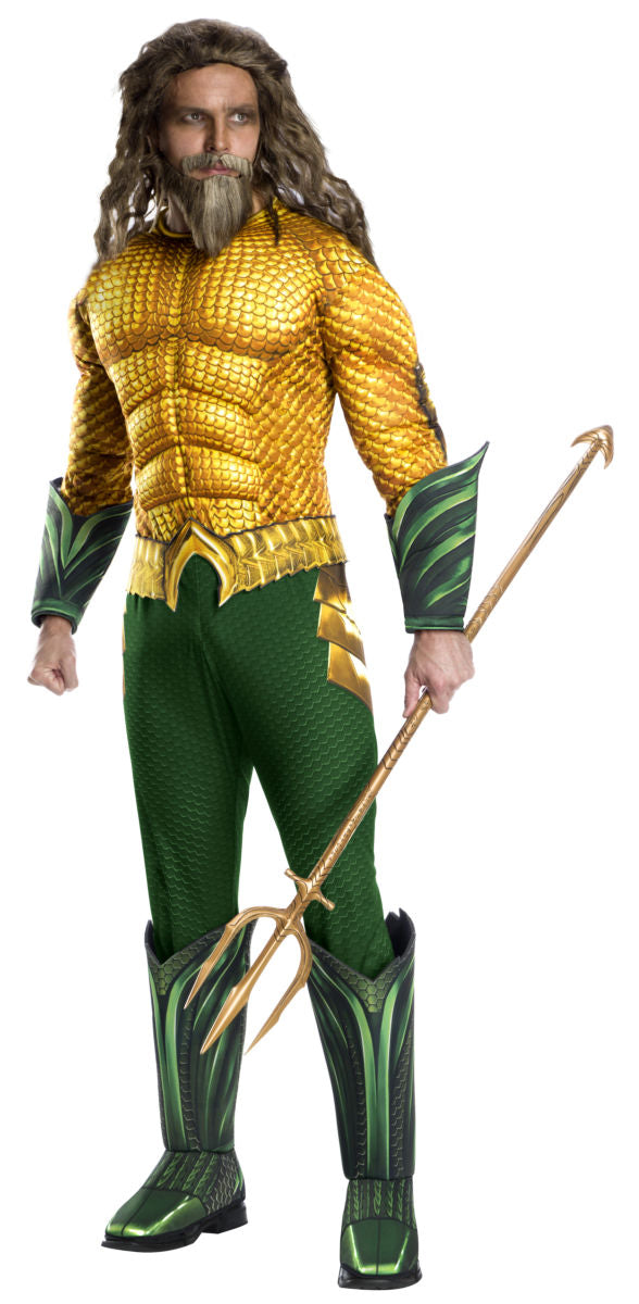 Rubie&#39;s COSTUMES Standard Adult Aquaman Deluxe Aquaman Costume