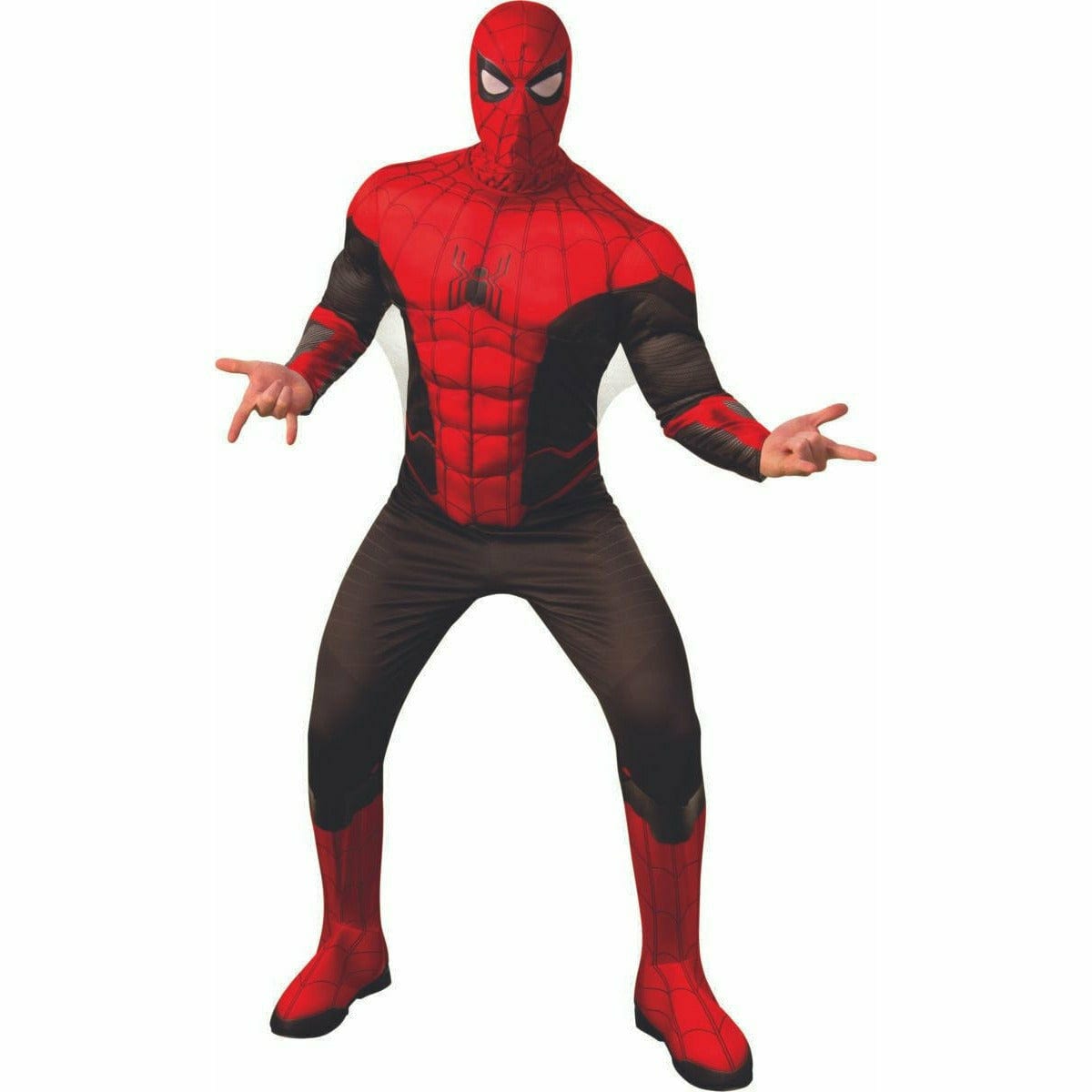 Rubie's Costumes Standard Spider-Man: No Way Home Adult Spider-Man V3 Deluxe Red/Black Costume