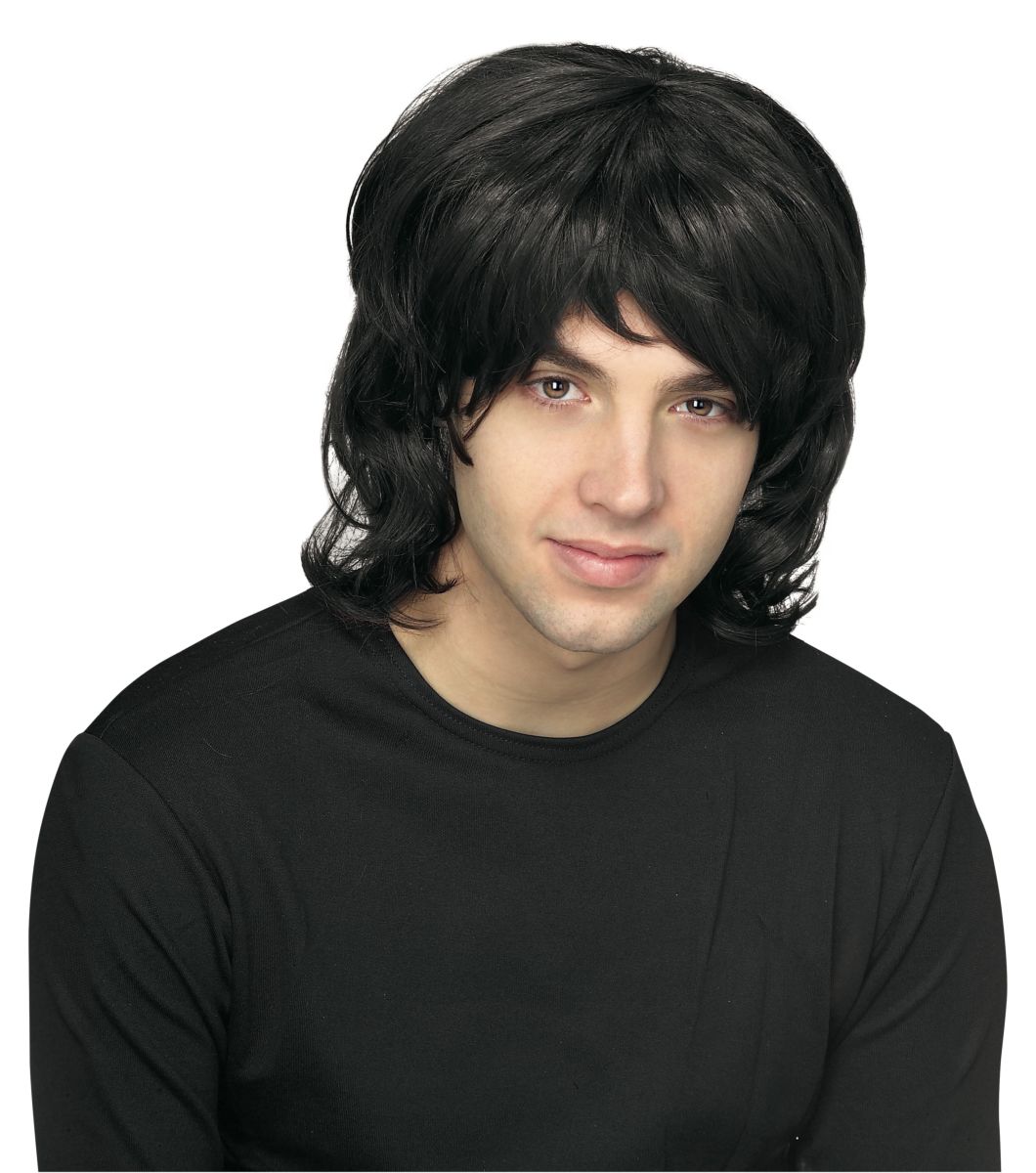 Rubie&#39;s COSTUMES: WIGS Black 70’s Shag Wig