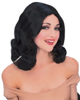 Rubie's COSTUMES: WIGS Black Flowing Wig