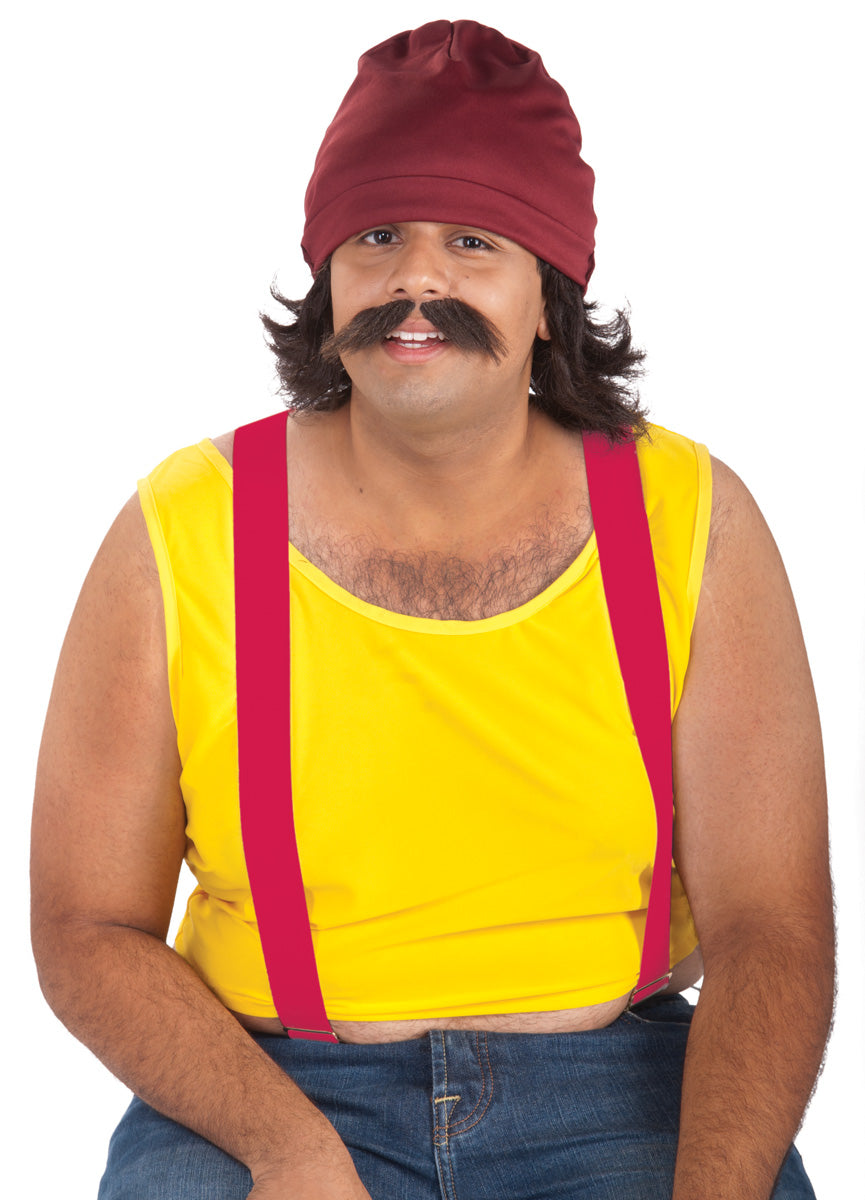 Rubie&#39;s COSTUMES: WIGS CHEECH KIT- CAP, WIG, &amp; MOUSTACHE