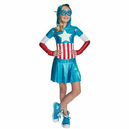 Rubies COSTUMES 8-10(M) Girls American Dream Hooded Dress Costume