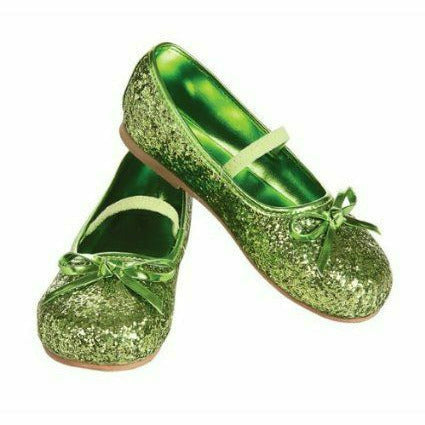 Glitter Green Shoes For Girls Green Glitter Child Flats L Ultimate
