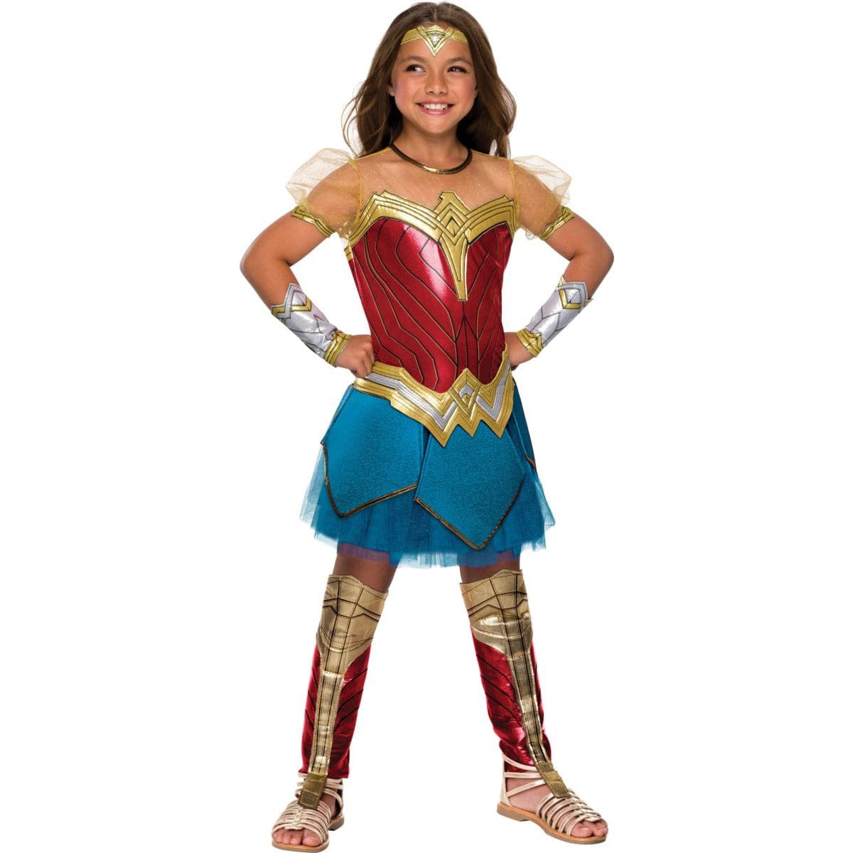  Rubie's Super DC Heroes Wonder Woman Child's Costume, Small :  Toys & Games