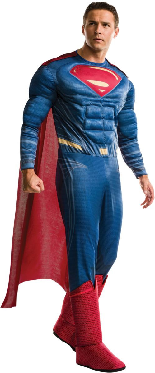 Rubies COSTUMES Standard Adult Deluxe Justice League Superman Costume