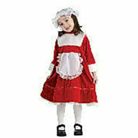 Rubies HOLIDAY: CHRISTMAS Girls Lil' Mrs Santa Dress Costume