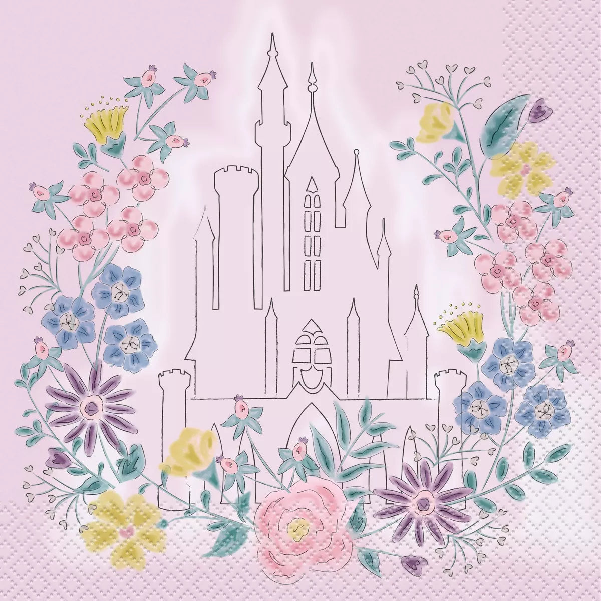 Disney Princess 16ct Paper Party Lunch Napkins