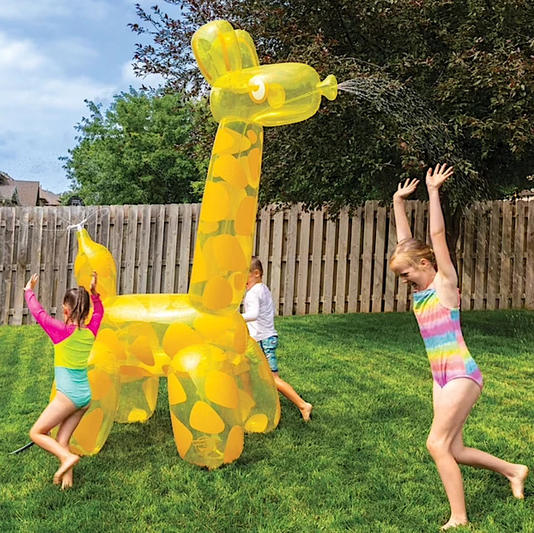 Giant Balloon Animal Giraffe Sprinkler