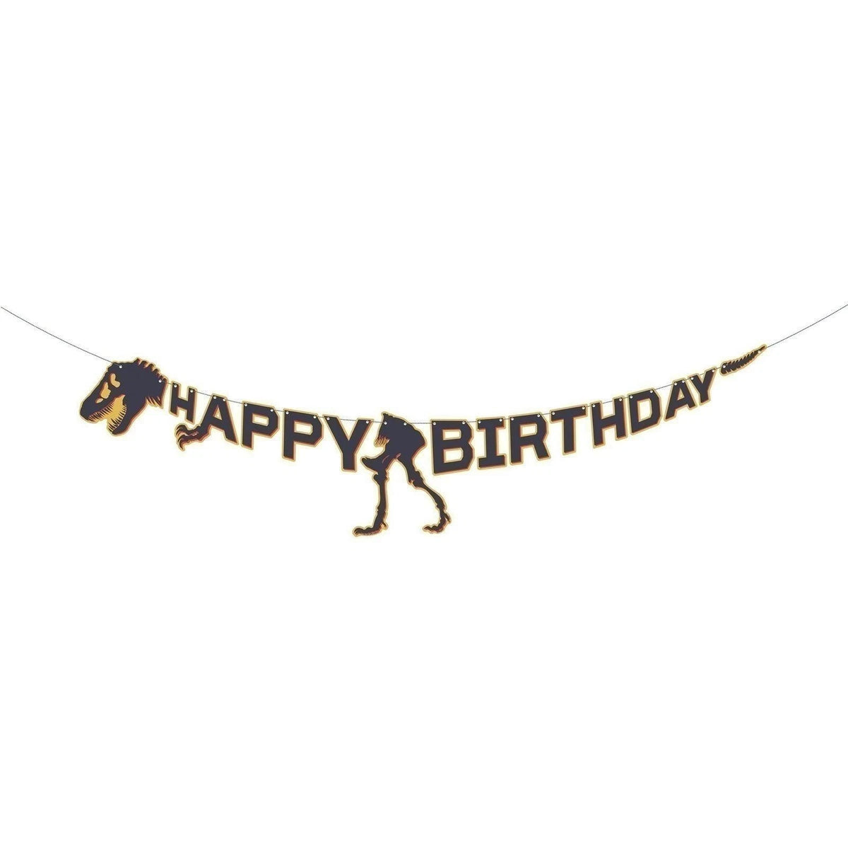 Jurassic World 5 Foot Birthday Banner