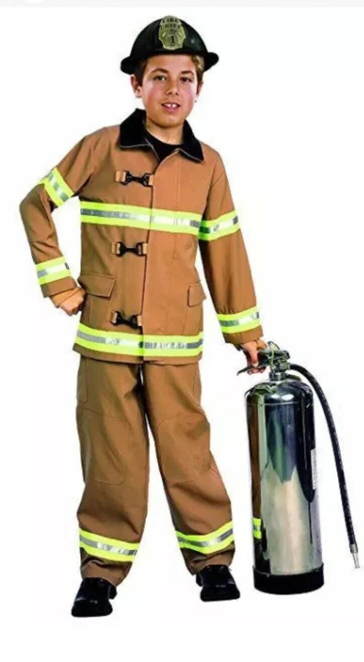 Rubies Young Heroes Firefighter Occupation Child Boys