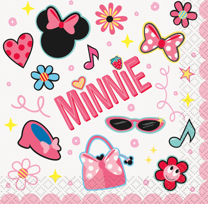 Beverage Napkin 16ct - Minnie