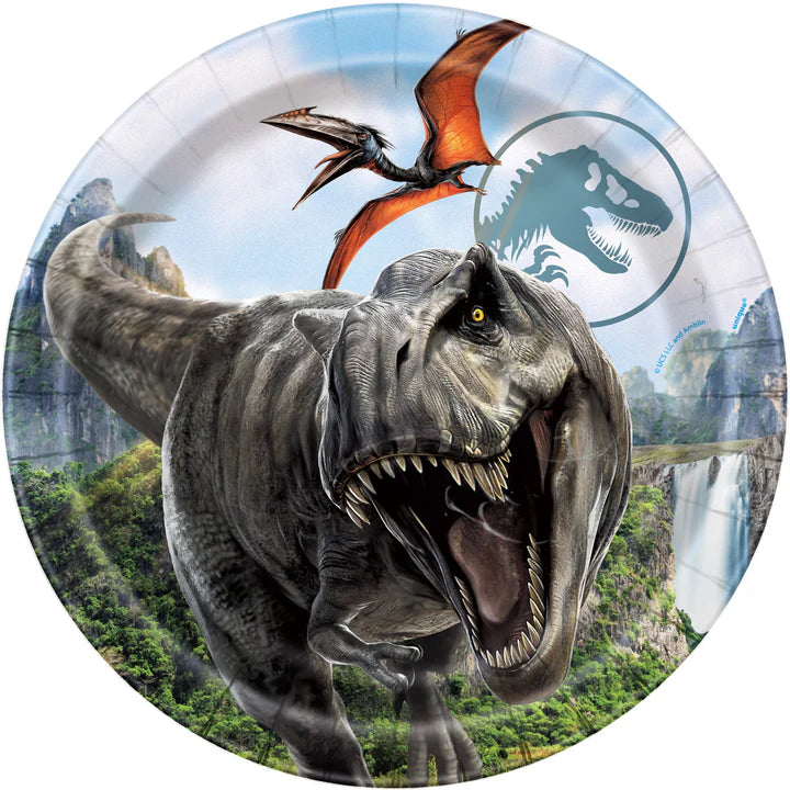 Jurassic 4 Paper Plates 9″ (8 count)