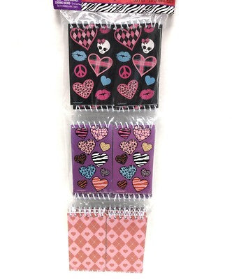 Notepads Mega Value Pack Trendy Valentine's