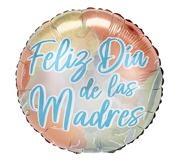 E001 17&quot;HMD FELIZ DIA DE LAS MADRES FOIL BALLOON