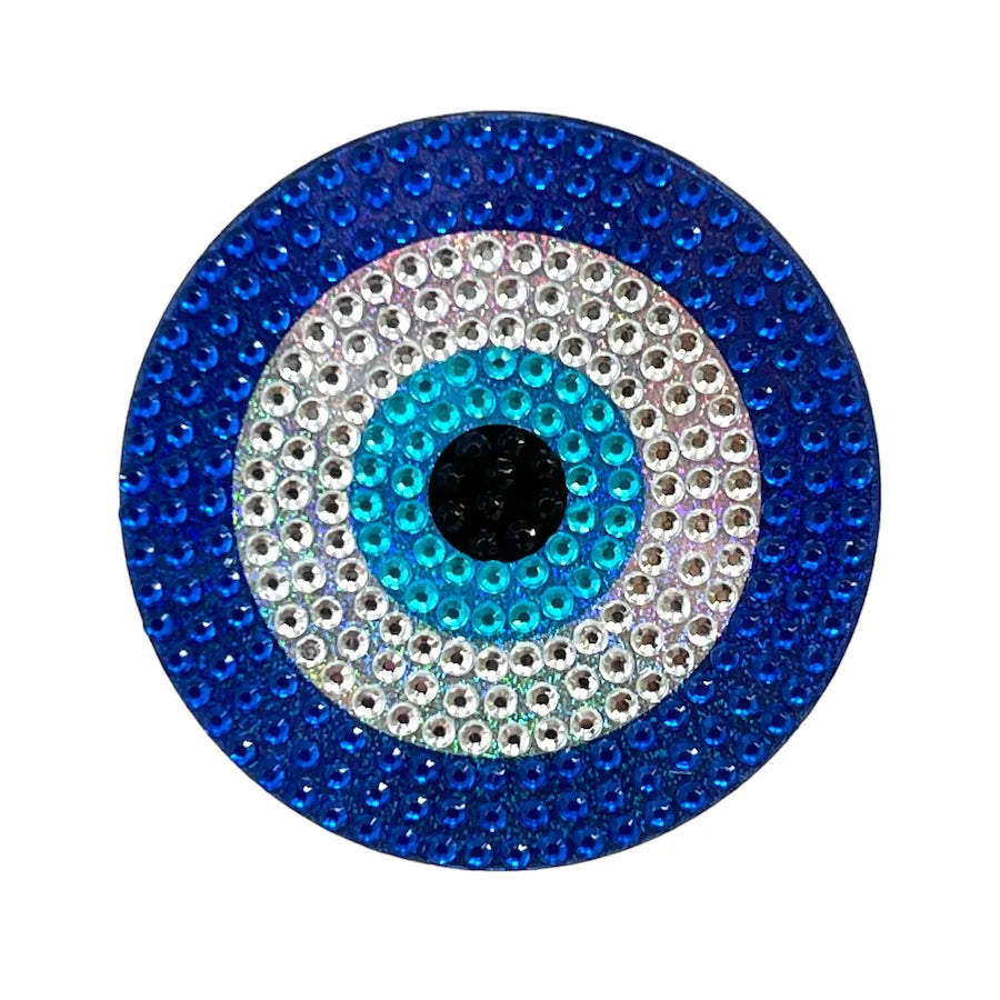 Evil Eye Collectable Rhinestone Sticker - StickerBeans