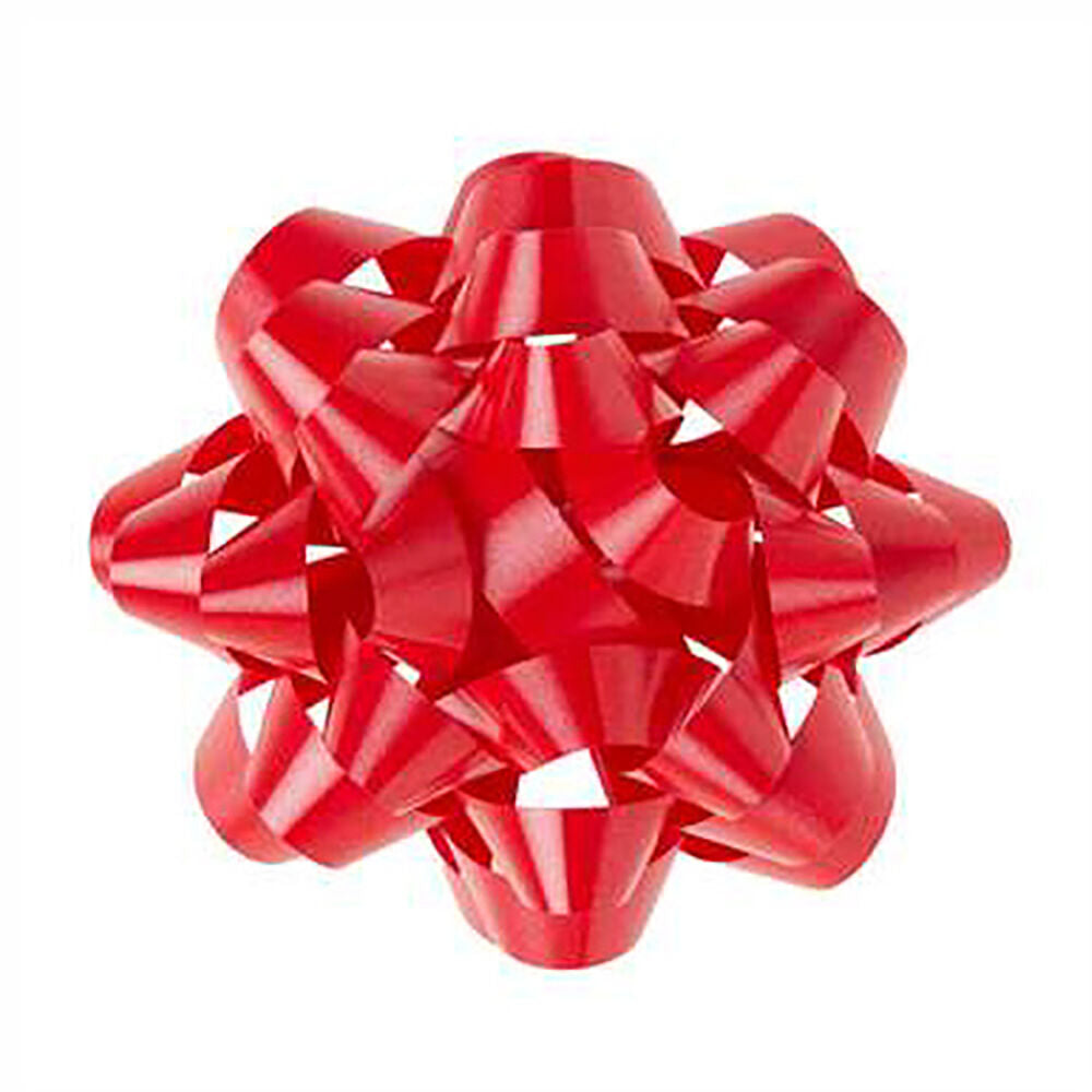 Red Confetti Bow - 4" (Copy)