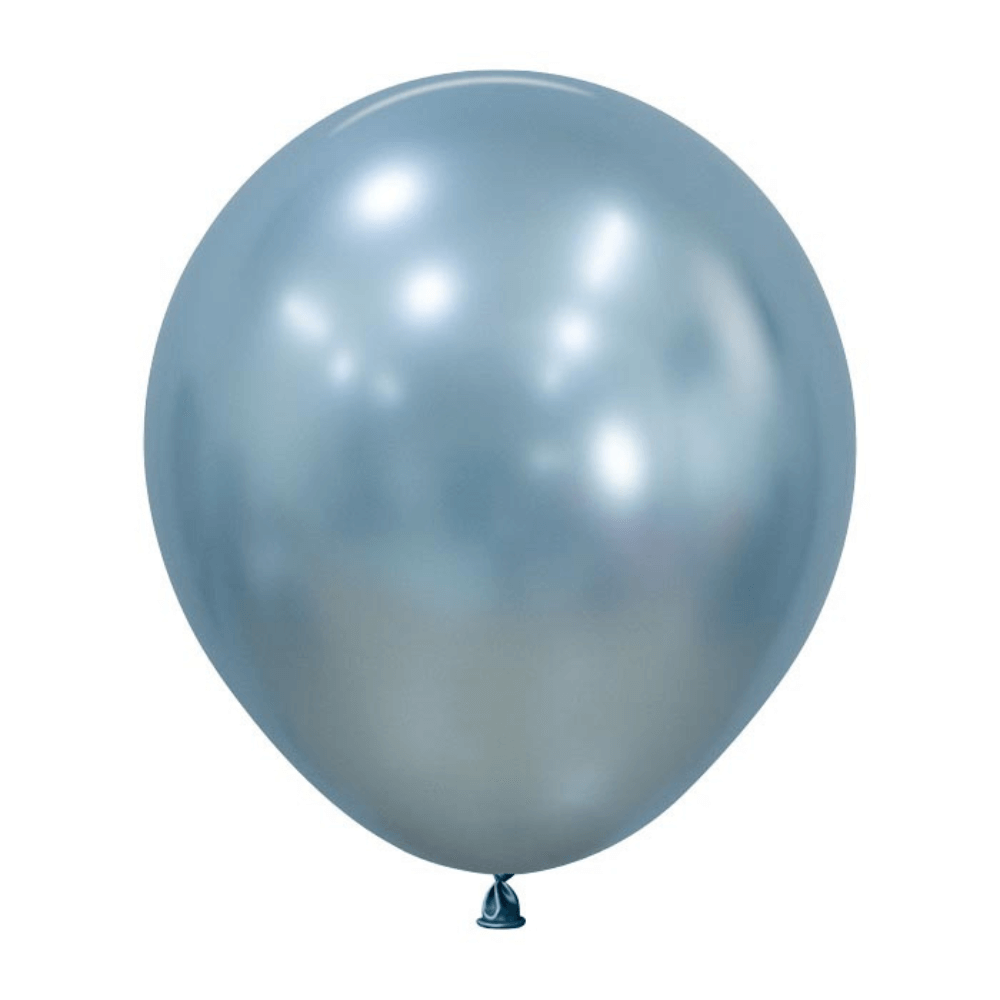 Silk Arctic Blue Latex Balloon 25ct, 18"