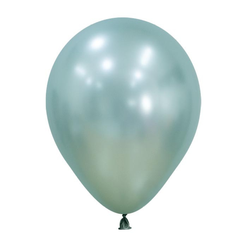 Sempertex 5" Silk Cool Mint Balloon Bag - 100 Count
