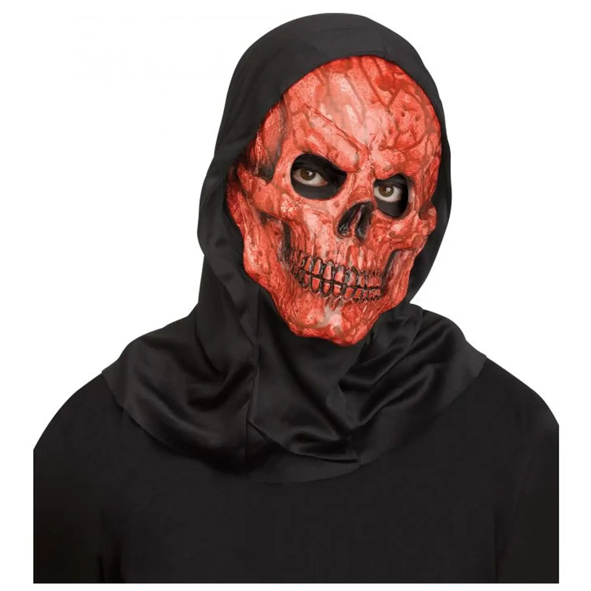Realistic Skull Mask w/Hood Assortment