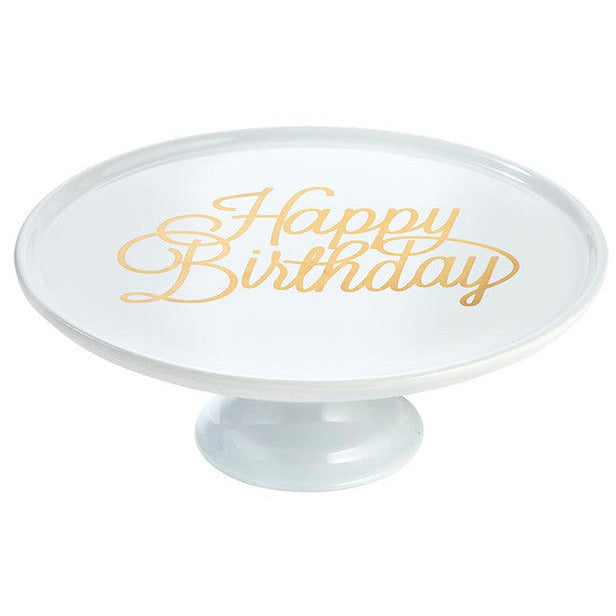 Slant Collections BOUTIQUE Cake Stand - Happy Birthday