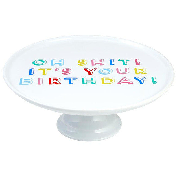 Slant Collections BOUTIQUE Cake Stand-It's Your Birthday