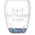 Slant Collections BOUTIQUE Double Walled Stemless Glass-Best Birthday Ever