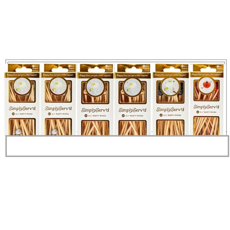 Party Pick Small Assorted/24 Units