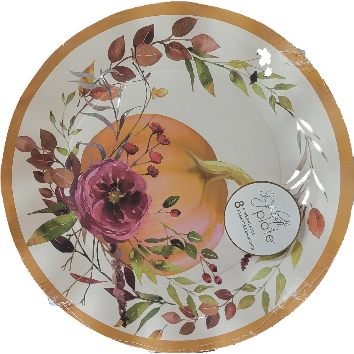 Sophistiplate BASIC AUTUMN BOUQUET DINNER PLATE