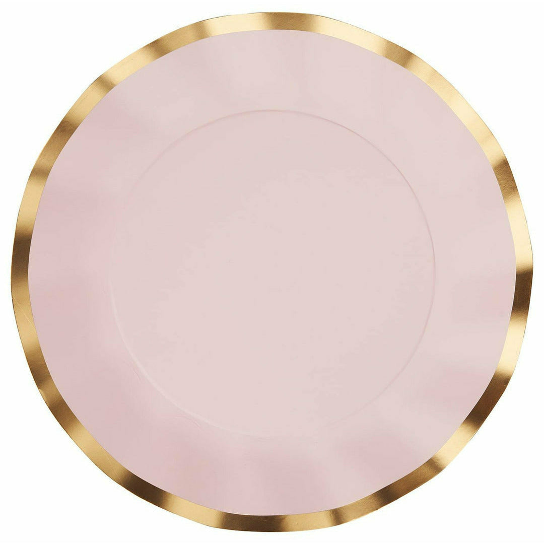 Sophistiplate BASIC Everyday Blush Wavy Dinner Plate